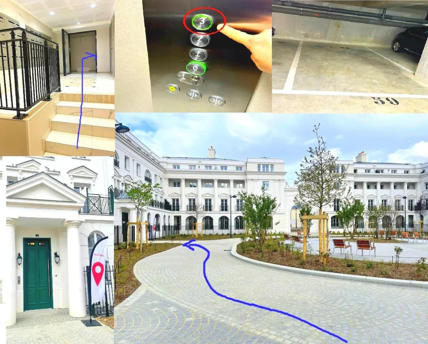 Le Cartier Appt F3, 7Mn Disneyland, Parking,Terrace Serris Exterior foto